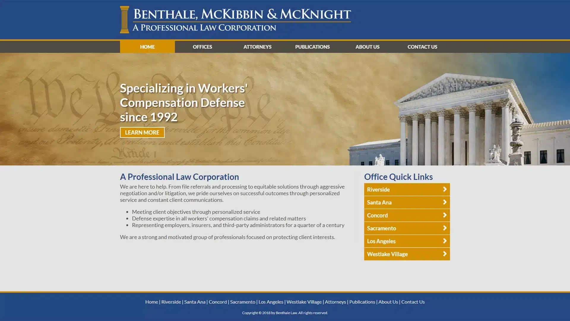 Attorney Website