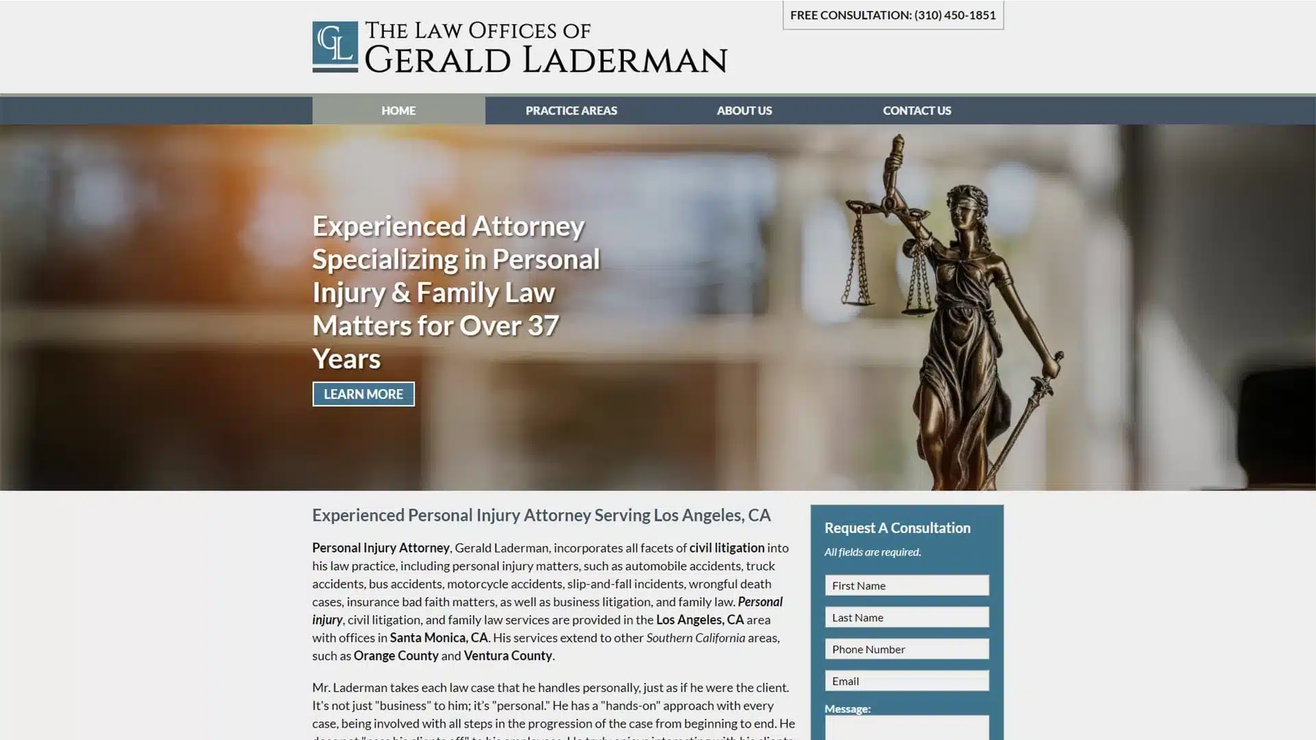 Attorney Website