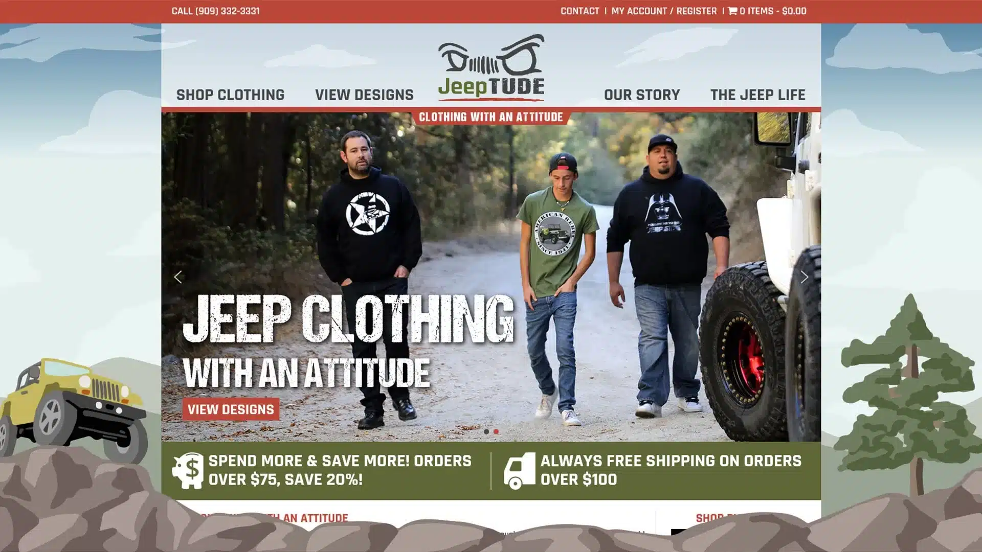E-Commerce Clothing Company Website