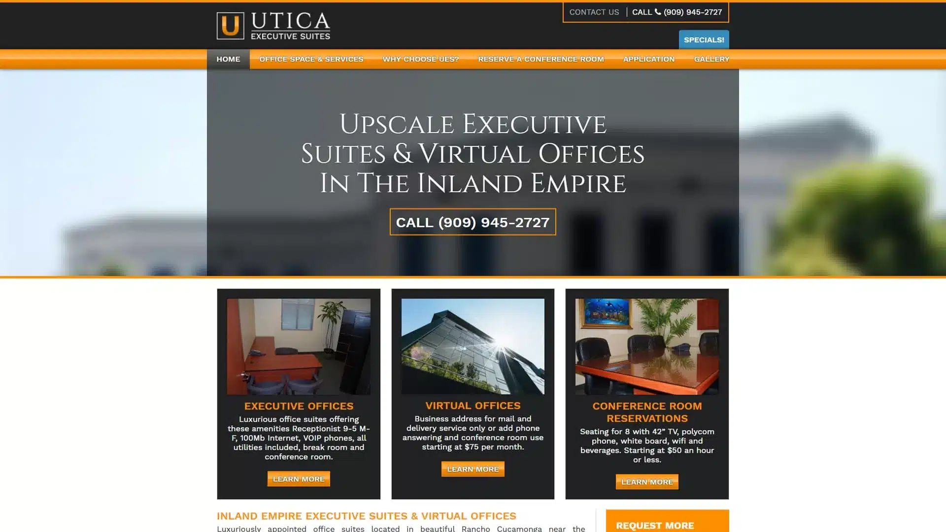 Executive Suites Website